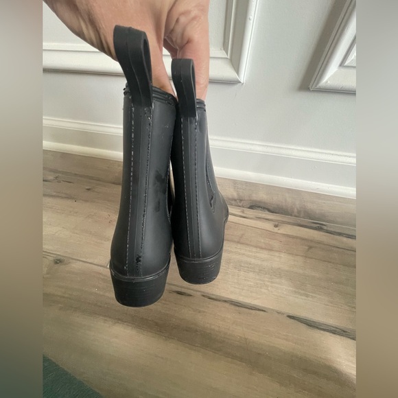 Jeffrey Campbell Havana Last California Womens Black Ankle Rain Boots Size 8 - Picture 3 of 7